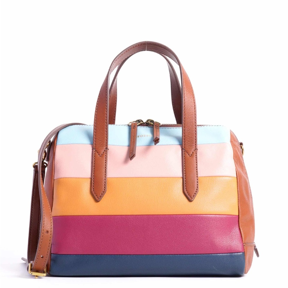 Fossil Sydney Satchel in Multi